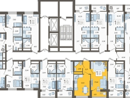 Продается 1-комнатная квартира ЖК Кислород, корпус 2, 38.57  м², 15370145 рублей