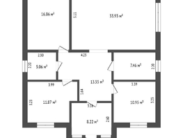 Продается Дом Лазурная ул, 100  м², участок 5 сот., 9500000 рублей