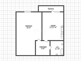 Продается 1-комнатная квартира Крылатская ул, 37  м², 3000000 рублей