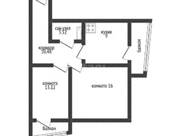 Продается 2-комнатная квартира Круговая ул, 55.3  м², 7900000 рублей