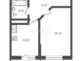 Продается 1-комнатная квартира FRESH, 39.3  м², 8200000 рублей