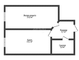 Продается 1-комнатная квартира ЖК DOGMA PARK (Догма парк), литера 1, 35.2  м², 5650000 рублей