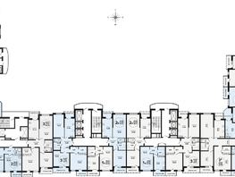 Продается 2-комнатная квартира ЖК Гулливер, литера 1, 67.04  м², 8245920 рублей