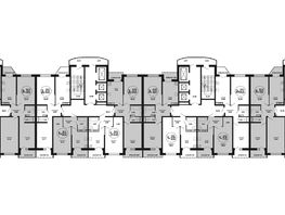 Продается 2-комнатная квартира ЖК Гулливер, литера 2, 58.26  м², 6922781 рублей