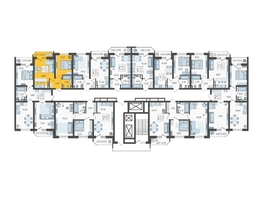 Продается 1-комнатная квартира ЖК Ural (Урал), 37.03  м², 6676509 рублей