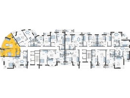Продается 2-комнатная квартира ЖК Зеленодар, литера 5б, 66.8 м², 7408120 рублей