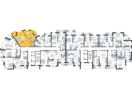 Продается 2-комнатная квартира ЖК Зеленодар, литера 5б, 63.4 м², 6967660 рублей