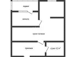 Продается 2-комнатная квартира Домбайская ул, 44.6  м², 5300000 рублей