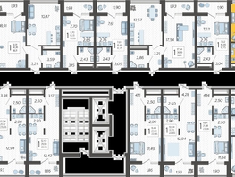 Продается 2-комнатная квартира ЖК Кислород, корпус 15, 48.73 м², 17420975 рублей