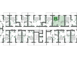 Продается 1-комнатная квартира ЖК Флора, 3 этап литера 5, 35  м², 15711500 рублей