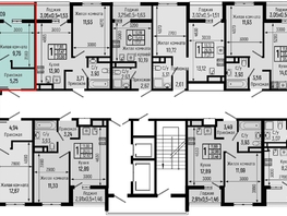 Продается 1-комнатная квартира ЖК Botanica Hills (Ботаника Хилс), литера 1, 37.69  м², 11894000 рублей