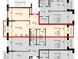 Продается 2-комнатная квартира ЖК Nova Vita (Нова Вита), дом 22, 63.5 м², 7347000 рублей