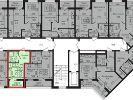 Продается Студия ЖК Botanica Hills (Ботаника Хилс), литера 3, 17.27  м², 6044500 рублей