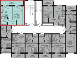 Продается 1-комнатная квартира ЖК Botanica Hills (Ботаника Хилс), литера 3, 34.23  м², 9666550 рублей