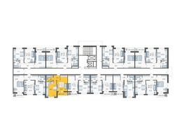 Продается 1-комнатная квартира ЖК Смородина, литера 12, 35.2 м², 5301120 рублей