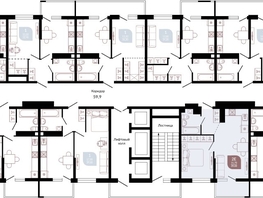 Продается 1-комнатная квартира ЖК Отражение, 1 очередь литера 2, 40.05  м², 6299865 рублей