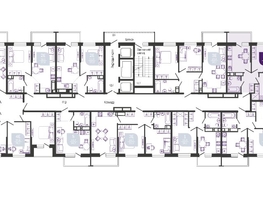 Продается 2-комнатная квартира ЖК Улыбка, литера 2, 44.9  м², 7125630 рублей