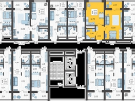 Продается 1-комнатная квартира ЖК Кислород, корпус 5, 38.7 м², 15615450 рублей