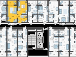 Продается 1-комнатная квартира ЖК Кислород, корпус 5, 38.9 м², 16104600 рублей