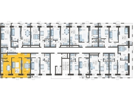Продается 2-комнатная квартира ЖК Небо, литера 5, 66.7 м², 10420830 рублей