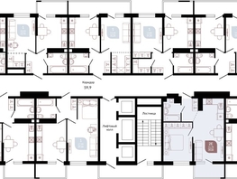 Продается 1-комнатная квартира ЖК Отражение, 2 очередь литера 3, 40  м², 5611700 рублей