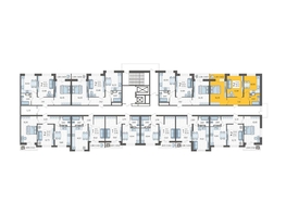 Продается 2-комнатная квартира ЖК Смородина, литера 12, 49.76  м², 6797216 рублей