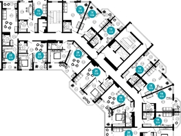 Продается 2-комнатная квартира АО Нескучный сад, корпус 1, 41.8 м², 31425240 рублей
