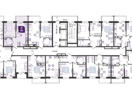 Продается 1-комнатная квартира ЖК Улыбка, литера 2, 37.8 м², 4872420 рублей
