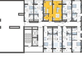 Продается 1-комнатная квартира ЖК Кислород, корпус 11, 38.02 м², 15828300 рублей