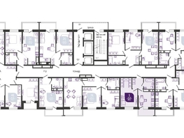 Продается 1-комнатная квартира ЖК Улыбка, литера 2, 34 м², 6178300 рублей