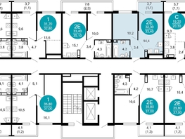 Продается 1-комнатная квартира ЖК Лестория, дом 4, 33.4 м², 15975220 рублей