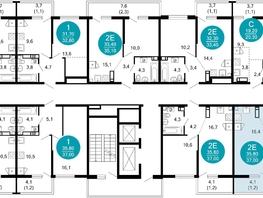 Продается 1-комнатная квартира ЖК Лестория, дом 4, 37 м², 17460300 рублей