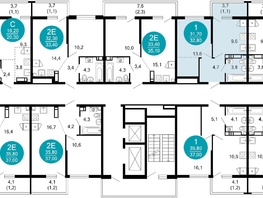Продается 1-комнатная квартира ЖК Лестория, дом 4, 32.8 м², 15534080 рублей