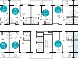 Продается 2-комнатная квартира ЖК Лестория, дом 4, 44.4 м², 20495040 рублей
