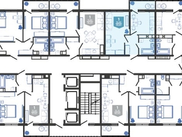 Продается 1-комнатная квартира ЖК Облака-3, дом 1, 33.6 м², 7956480 рублей