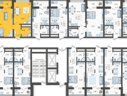 Продается 1-комнатная квартира ЖК Кислород, корпус 12, 38.17 м², 15170800 рублей