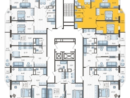 Продается 3-комнатная квартира ЖК Зеленодар, литера 6, 86 м², 9933000 рублей