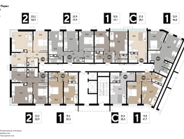 Продается 1-комнатная квартира ЖК DOGMA PARK (Догма парк), литера 13, 44.1 м², 7642530 рублей
