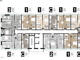 Продается 3-комнатная квартира ЖК DOGMA PARK (Догма парк), литера 15, 70.6 м², 10364080 рублей