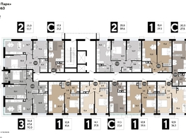 Продается 1-комнатная квартира ЖК DOGMA PARK (Догма парк), литера 16, 36.3 м², 5987105 рублей