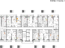 Продается Студия ЖК Рекорд 2, литера 2, 28.4 м², 6994920 рублей