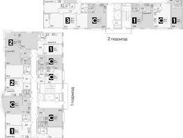 Продается 2-комнатная квартира ЖК Самолет, литера 59, 61  м², 9357400 рублей