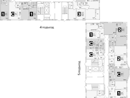Продается 2-комнатная квартира ЖК Самолет, литера 59, 59.6  м², 9190320 рублей