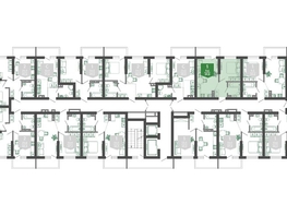 Продается 1-комнатная квартира ЖК Флора, 3 этап литера 5, 35 м², 13384000 рублей