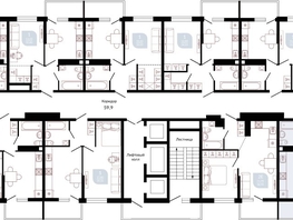Продается 1-комнатная квартира ЖК Отражение, 2 очередь литера 3, 39.1 м², 6509800 рублей