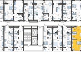 Продается 3-комнатная квартира ЖК Кислород, корпус 11, 65.92 м², 23488900 рублей