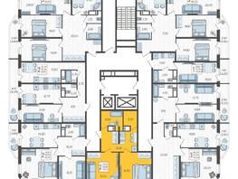 Продается 2-комнатная квартира ЖК Зеленодар, литера 6, 58 м², 6902000 рублей