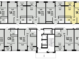 Продается 1-комнатная квартира ЖК Славянка, литера 10, 37.45 м², 5392000 рублей