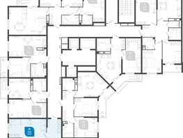 Продается 2-комнатная квартира ЖК Облака-2, блок секция 1-3, 62 м², 11487300 рублей