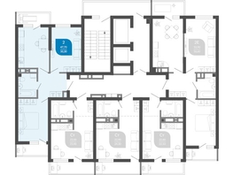 Продается 2-комнатная квартира ЖК Облака-2, блок секция 4-8, 50.4 м², 10676060 рублей